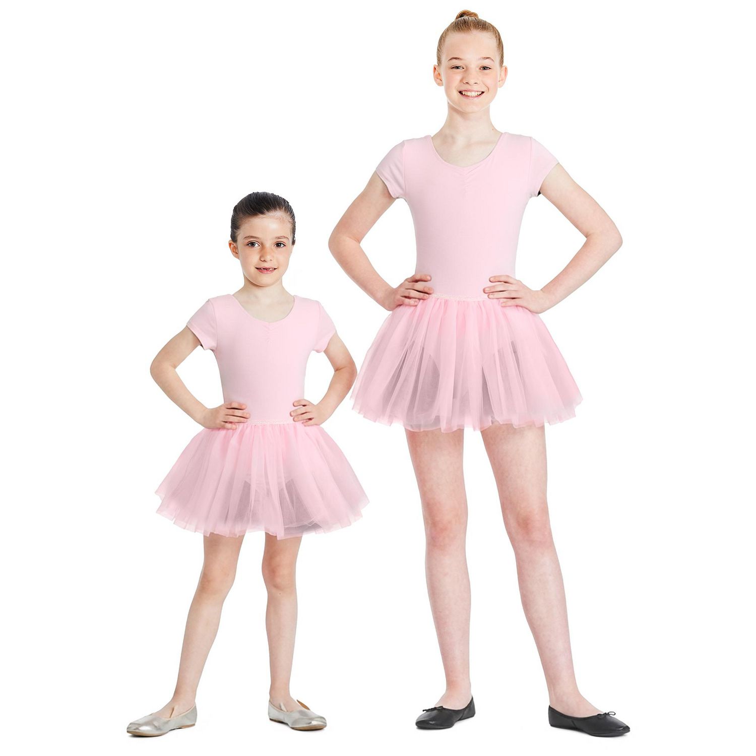Justaucorps-tutu à manches courtes George pour filles