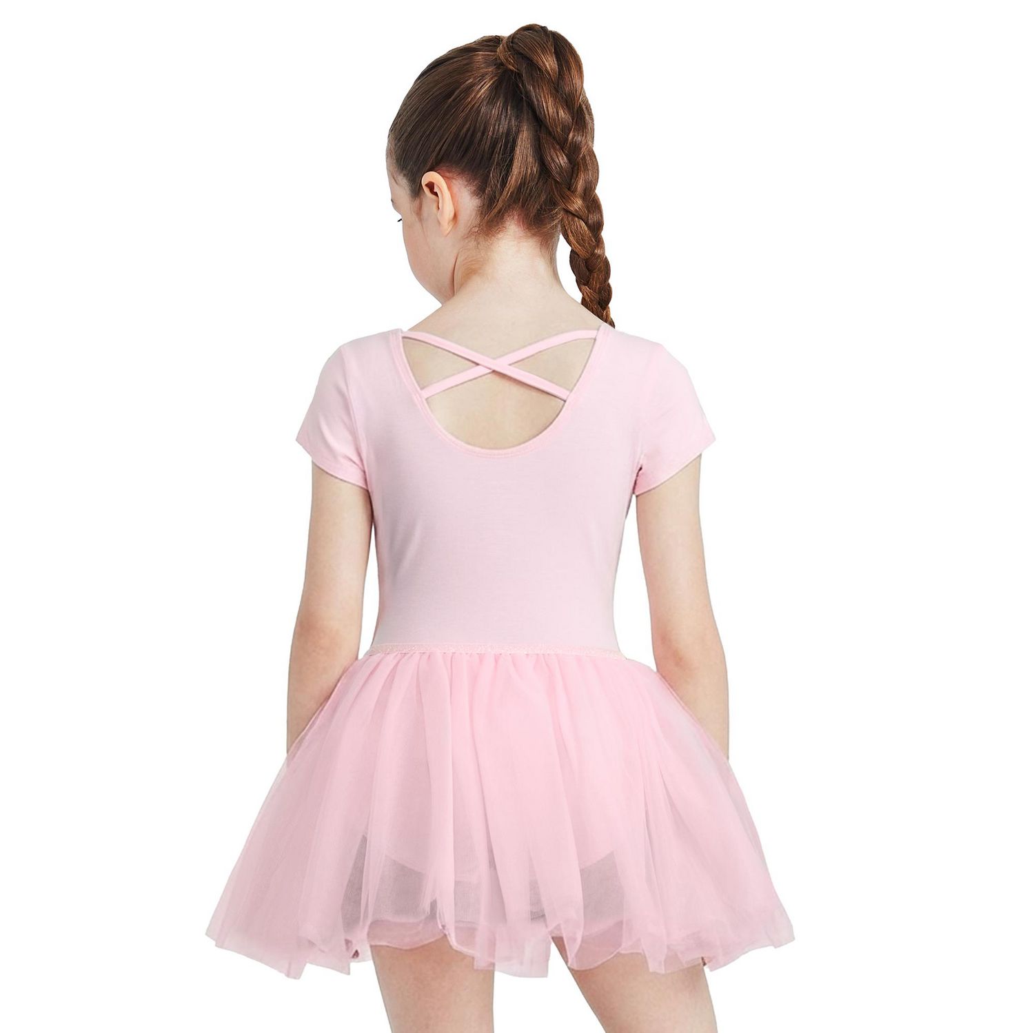Justaucorps-tutu à manches courtes George pour filles