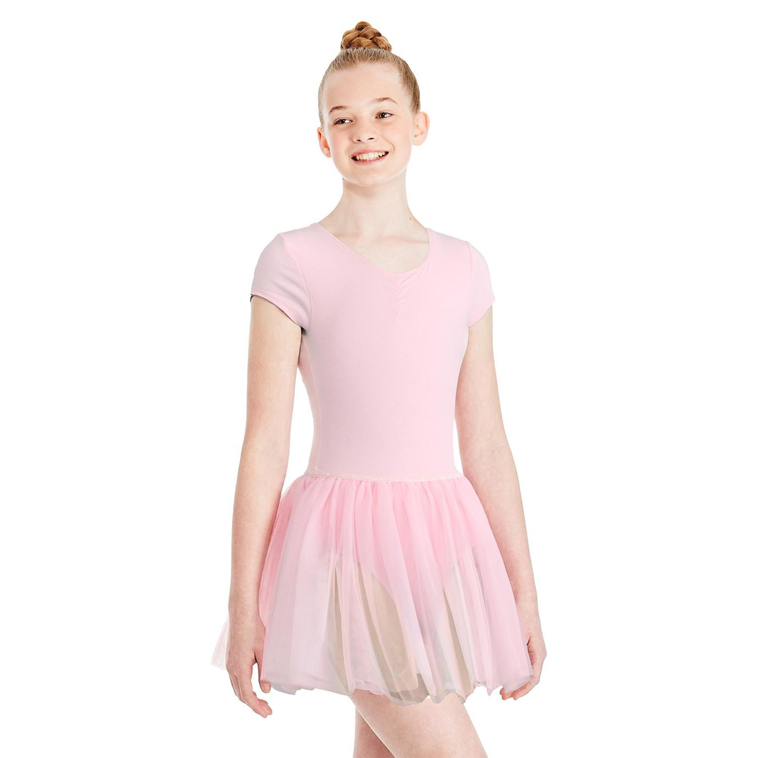 Justaucorps-tutu à manches courtes George pour filles