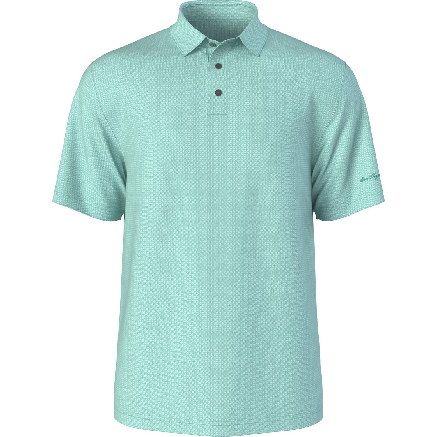 Ben Hogan Performance Men's Diamond Jacquard Short Sleeve Golf Polo Shirt