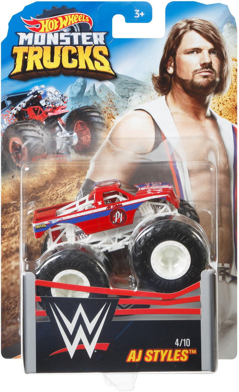 hot wheels monster trucks wwe