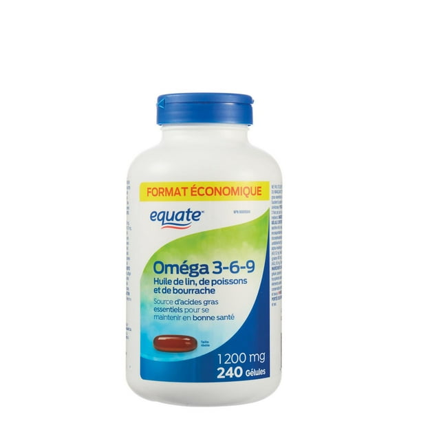 Oméga-3 Huile de Poisson 1200 mg 120 Gélules