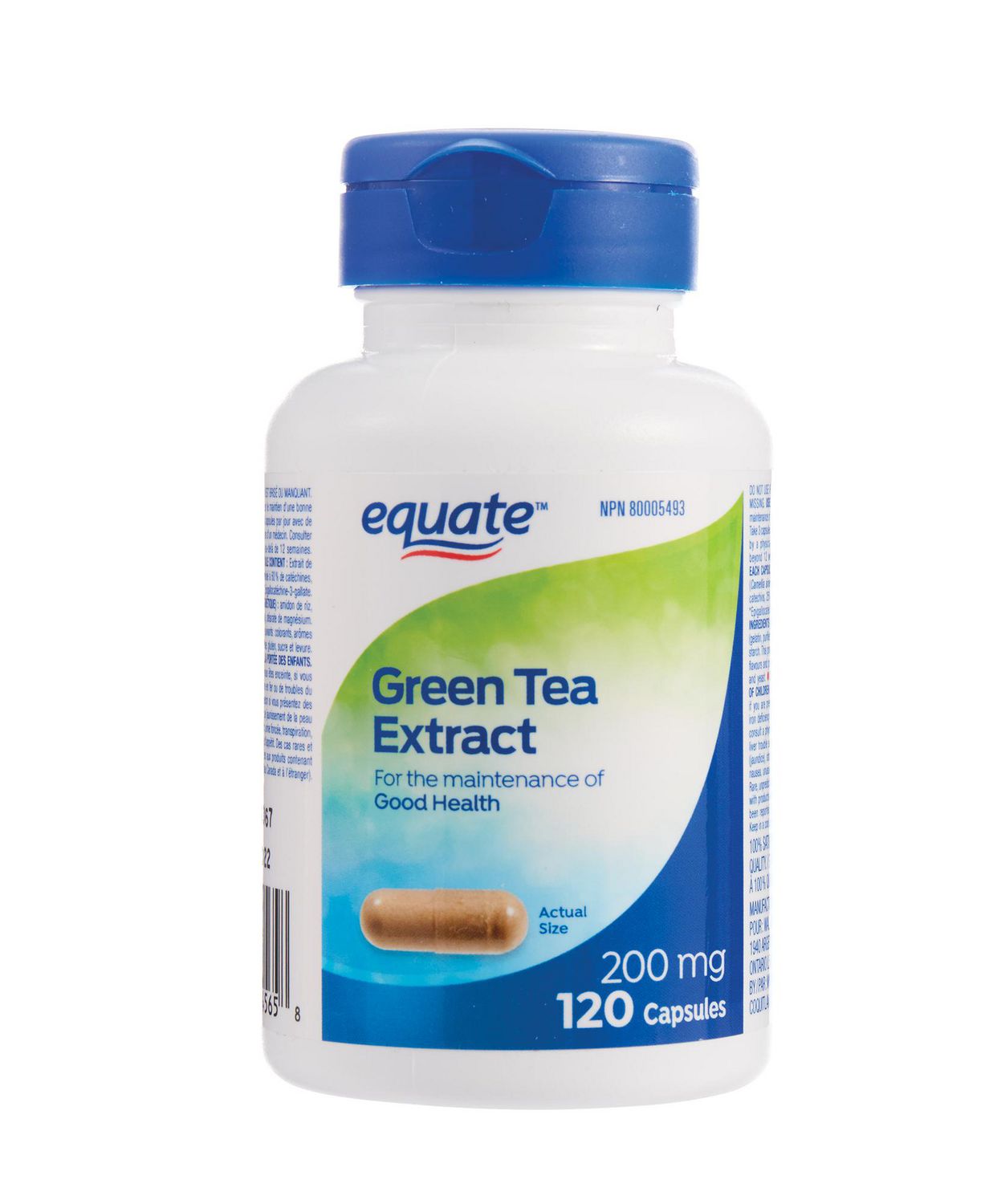 Equate Green Tea Extract 200mg - Unisex