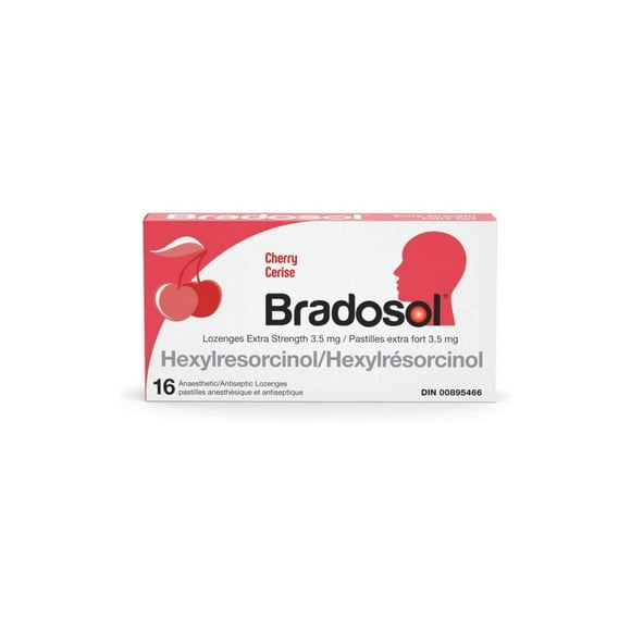Bradosol Cherry Lozenges