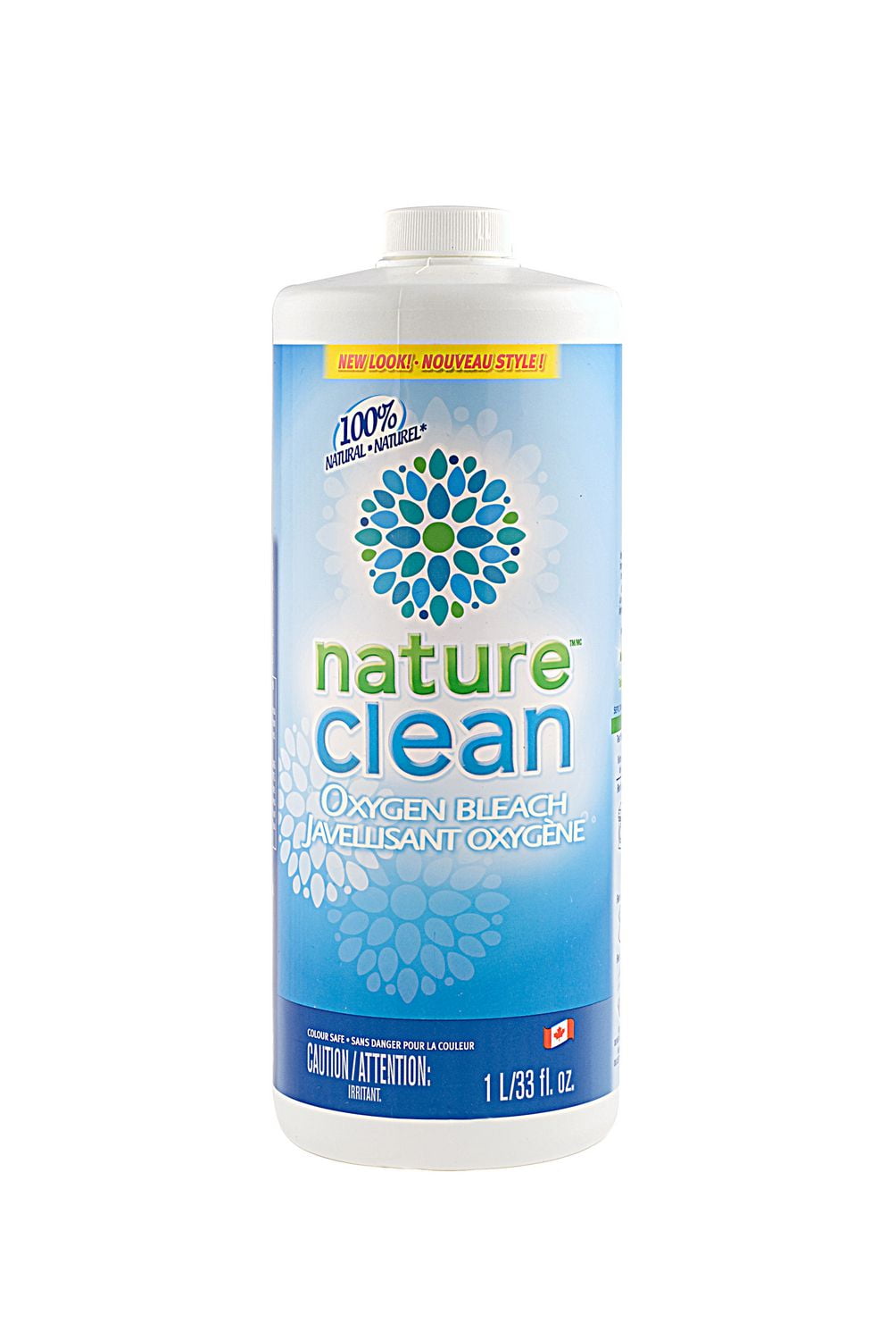 Nature Clean Oxygen Liquid Bleach 1L Walmart Canada