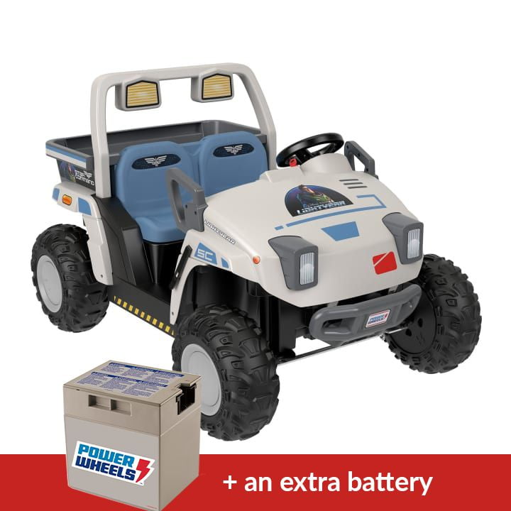 Buzz lightyear power wheels car battery discount