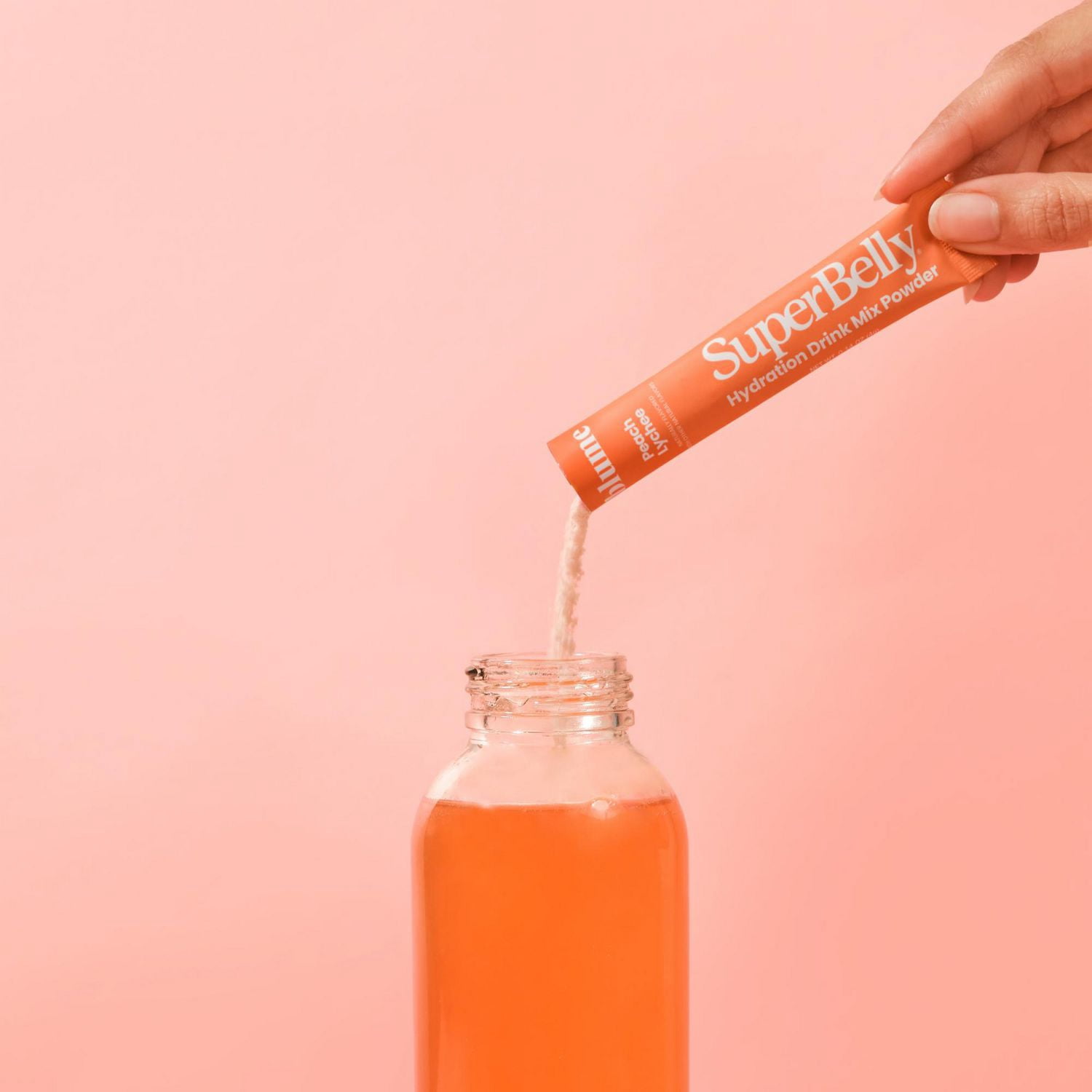 BLUME SuperBelly Gut-Building Hydration Powder with Probiotics Peach Lychee Flavoured
