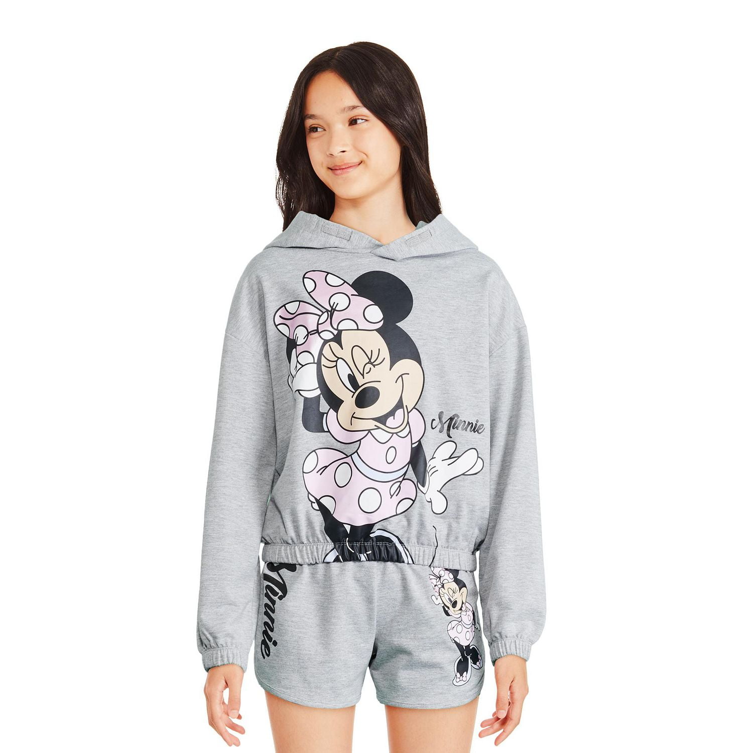 Disney Girls' Minnie Mouse Fleece Hoodie