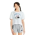 thumbnail image 1 of Disney Girls' Minnie Mouse Ringer Tee, 1 of 3
