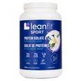 thumbnail image 1 of LEANFIT SPORT PROTEIN ISOLATE & MARINE COLLAGEN, Natural Vanilla, Grass-Fed Protein Isolate and 100% Hydrolyzed Marine Collagen Powder (Type I, III), 30g Protein and 10g Collagen Per Serving, 1 of 7