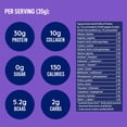 thumbnail image 3 of LEANFIT SPORT PROTEIN ISOLATE & MARINE COLLAGEN, Natural Vanilla, Grass-Fed Protein Isolate and 100% Hydrolyzed Marine Collagen Powder (Type I, III), 30g Protein and 10g Collagen Per Serving, 3 of 7