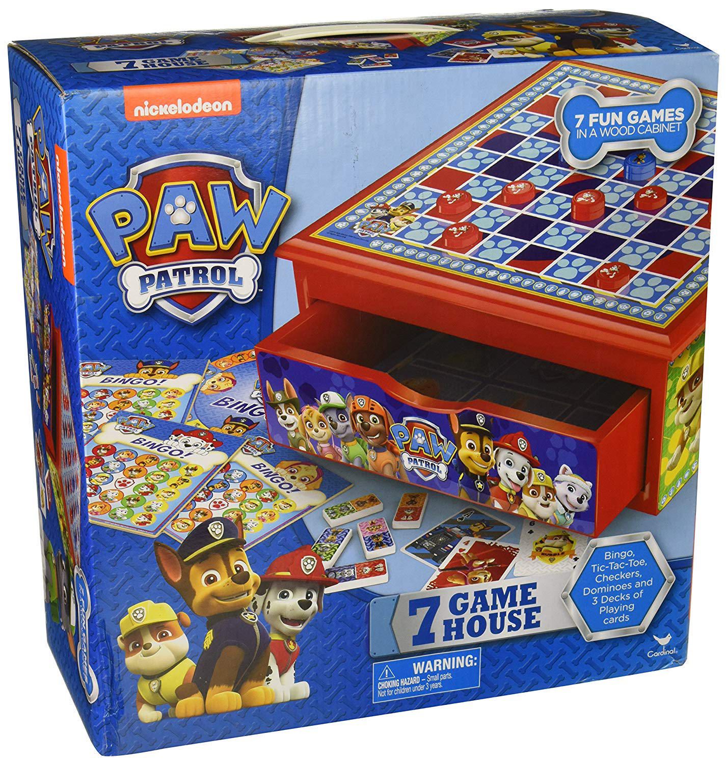 Matching Game 24 PCS Puzzle Paw Patrol 3-In-1 Gift Set Dominoes 