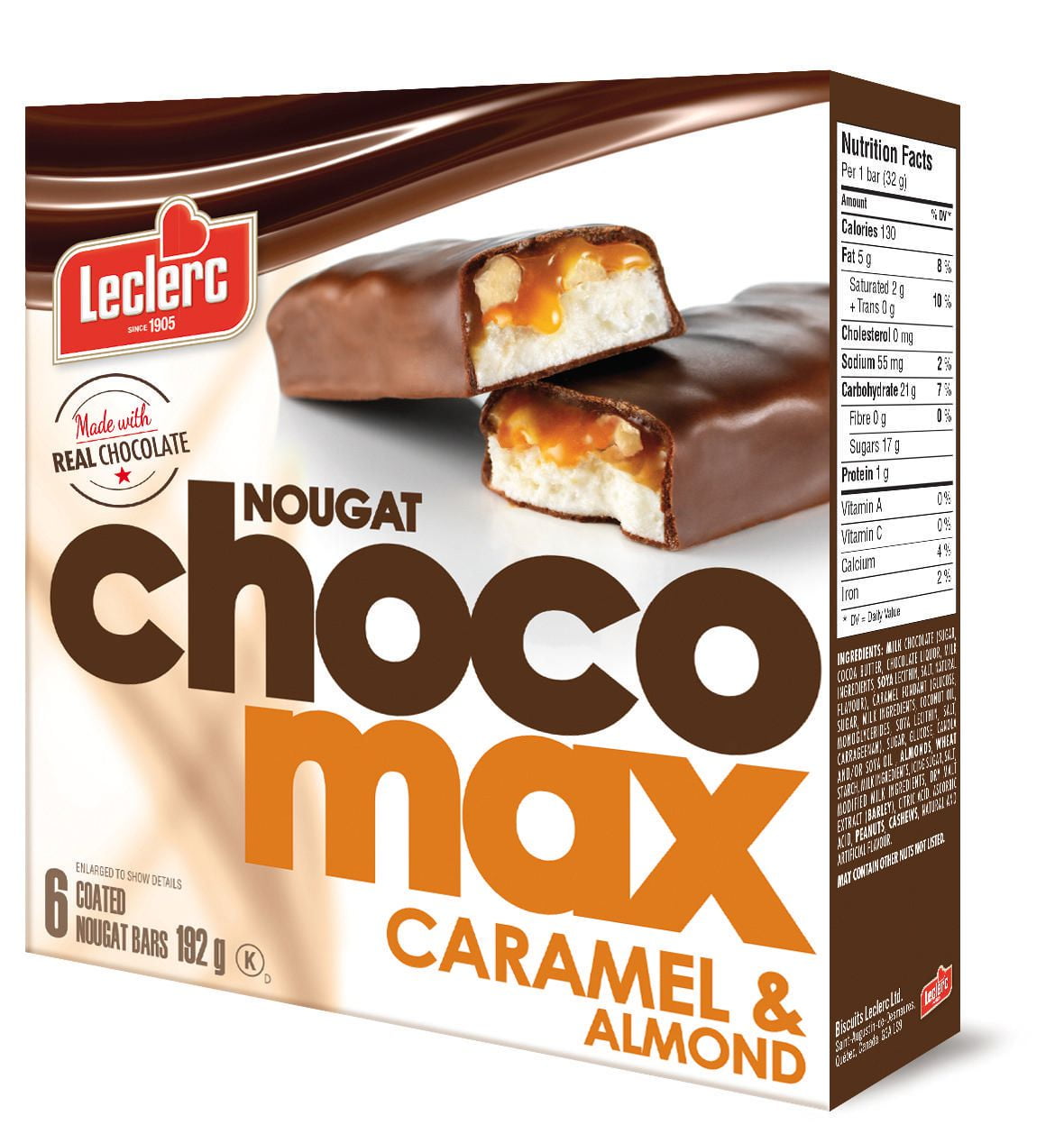 Caramel & Almond Nougat bar Walmart Canada
