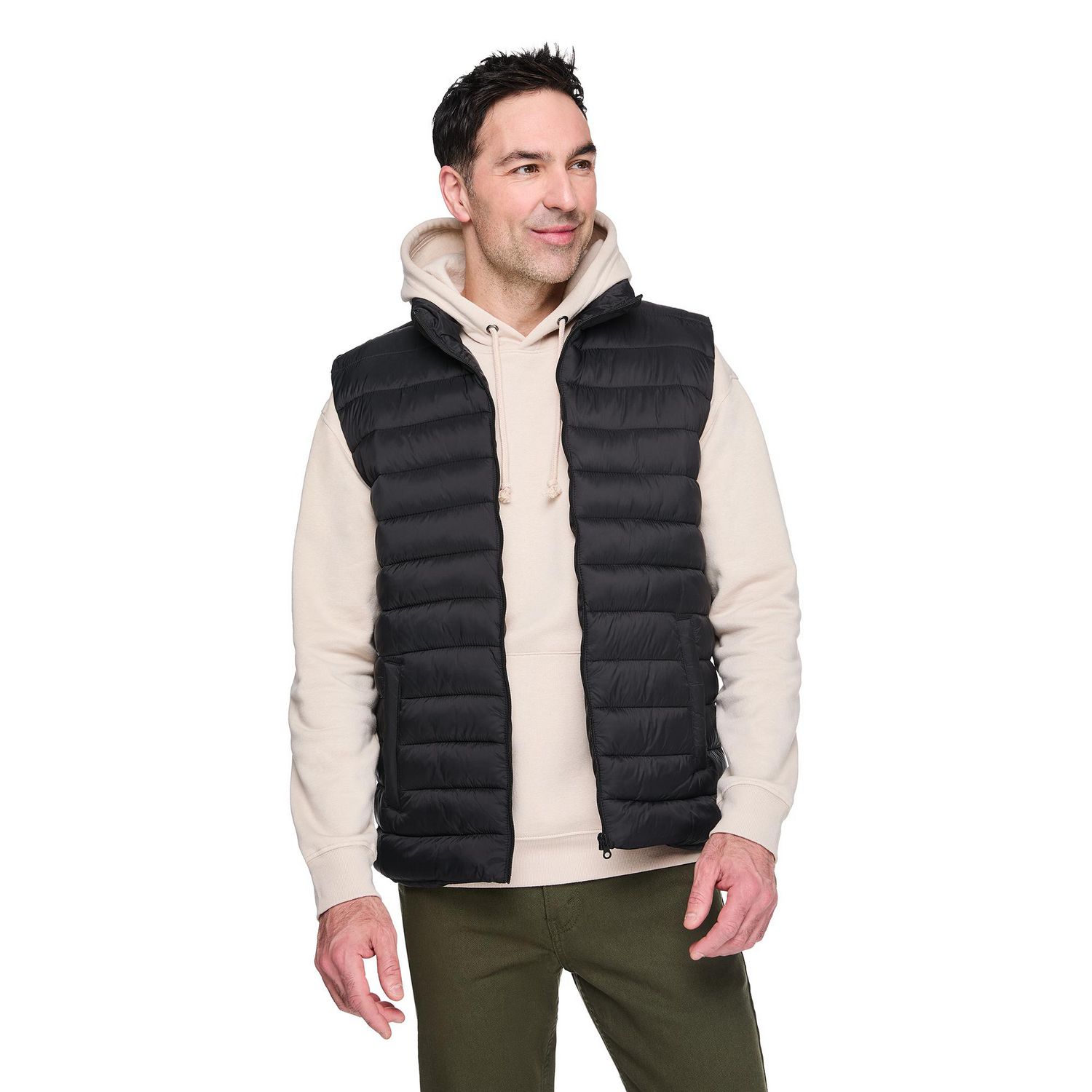 Doudoune compacte sans manches George pour hommes