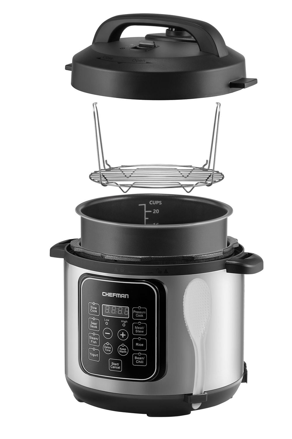 Chefman multi 2025 function pressure cooker