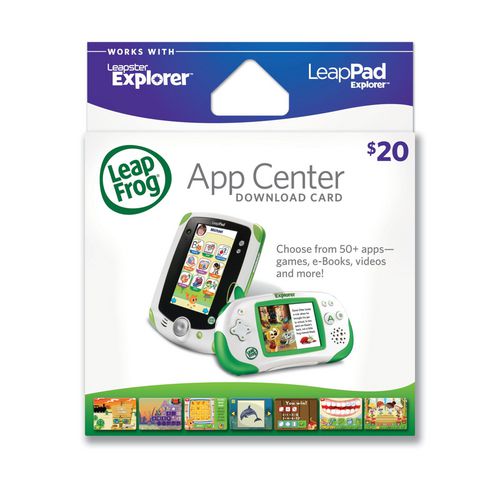 LeapFrog Leappad Explorer $20 Download Card - English Version