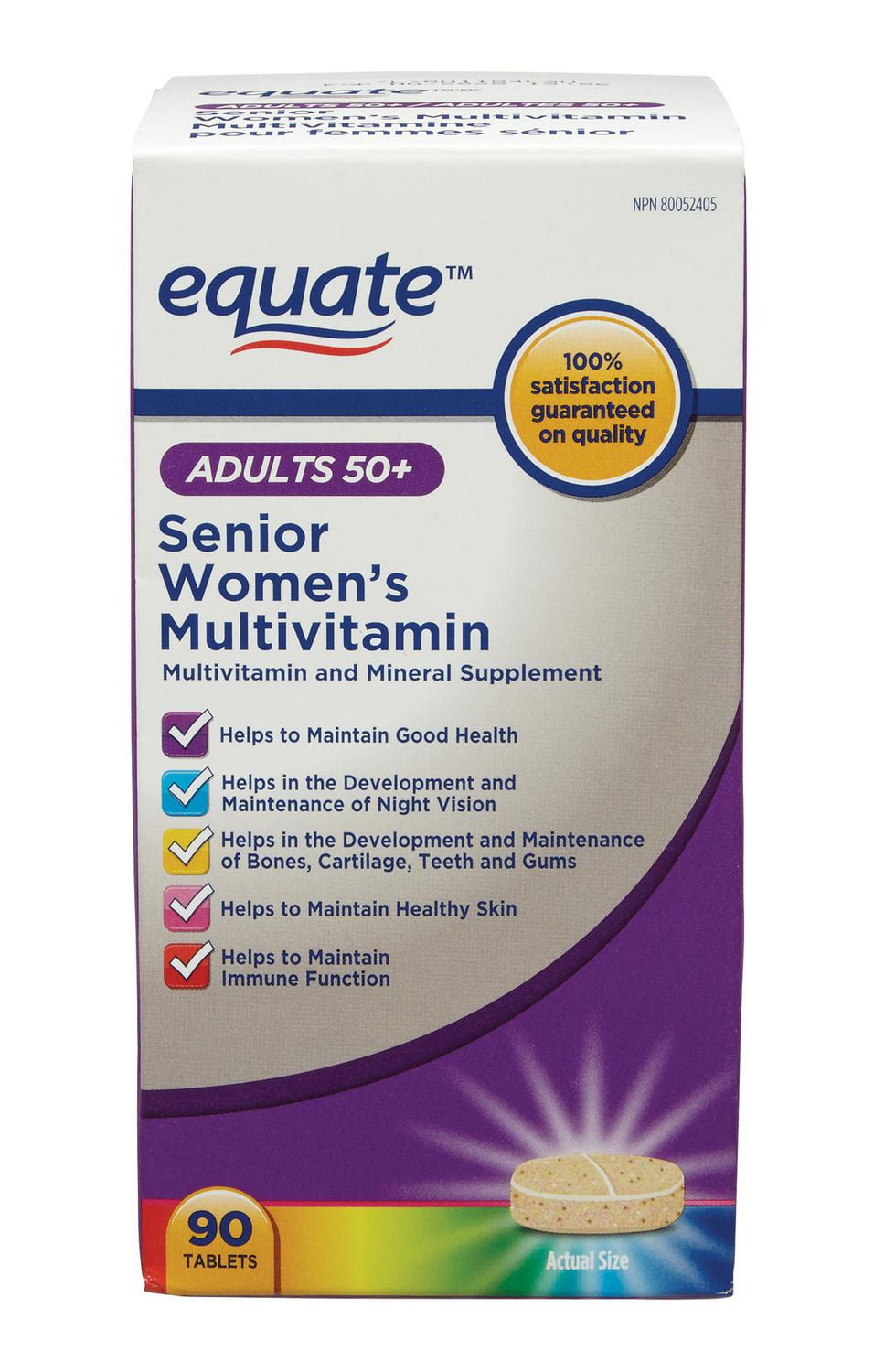 Equate Senior Women's Multivitamin Walmart Canada