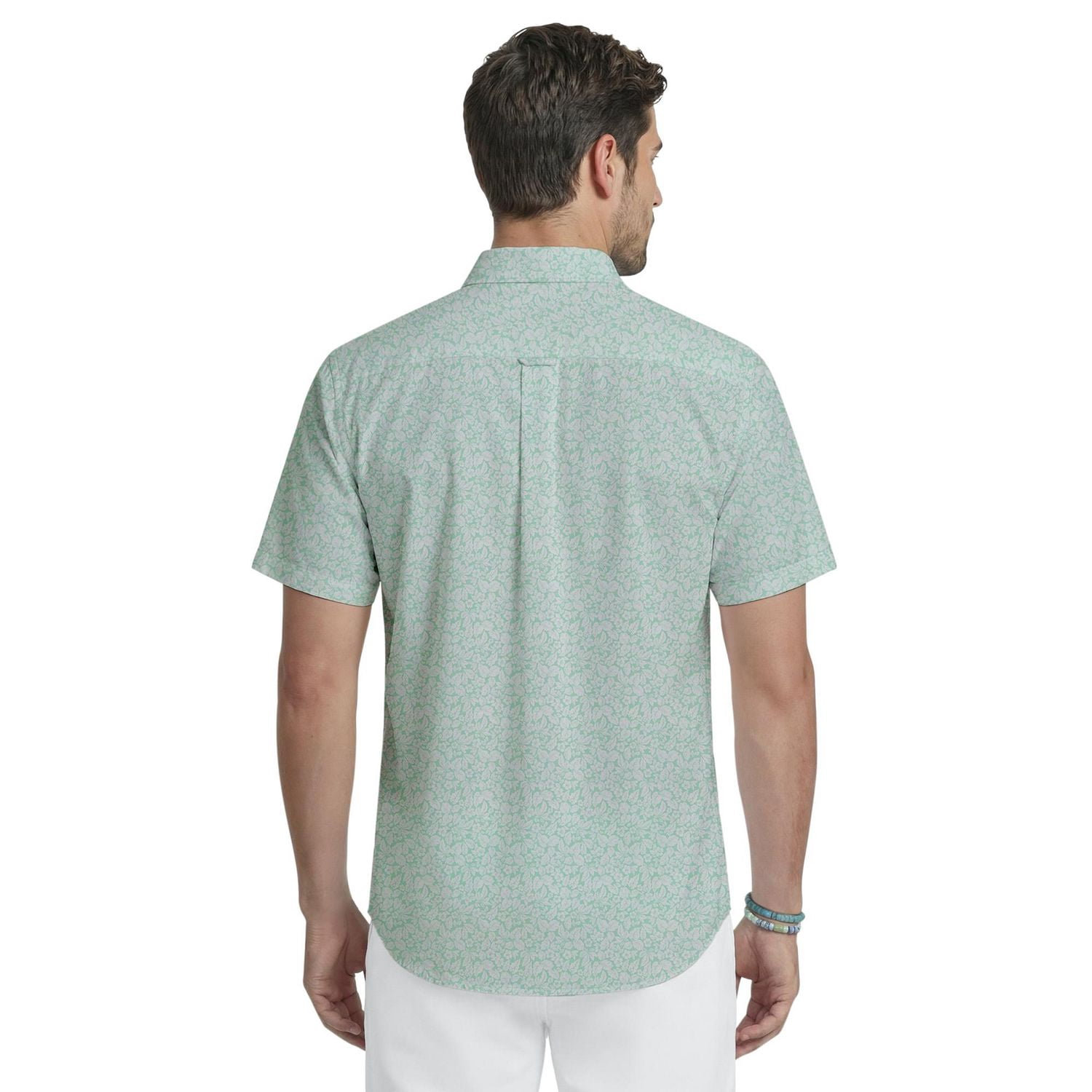 IZOD Chemise à manches courtes boutonnée Breeze