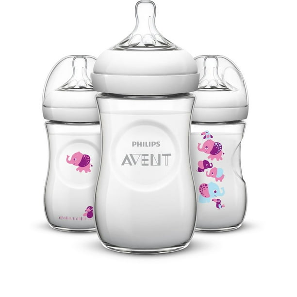 Philips Avent Baby bottle - 3 Natural bottles