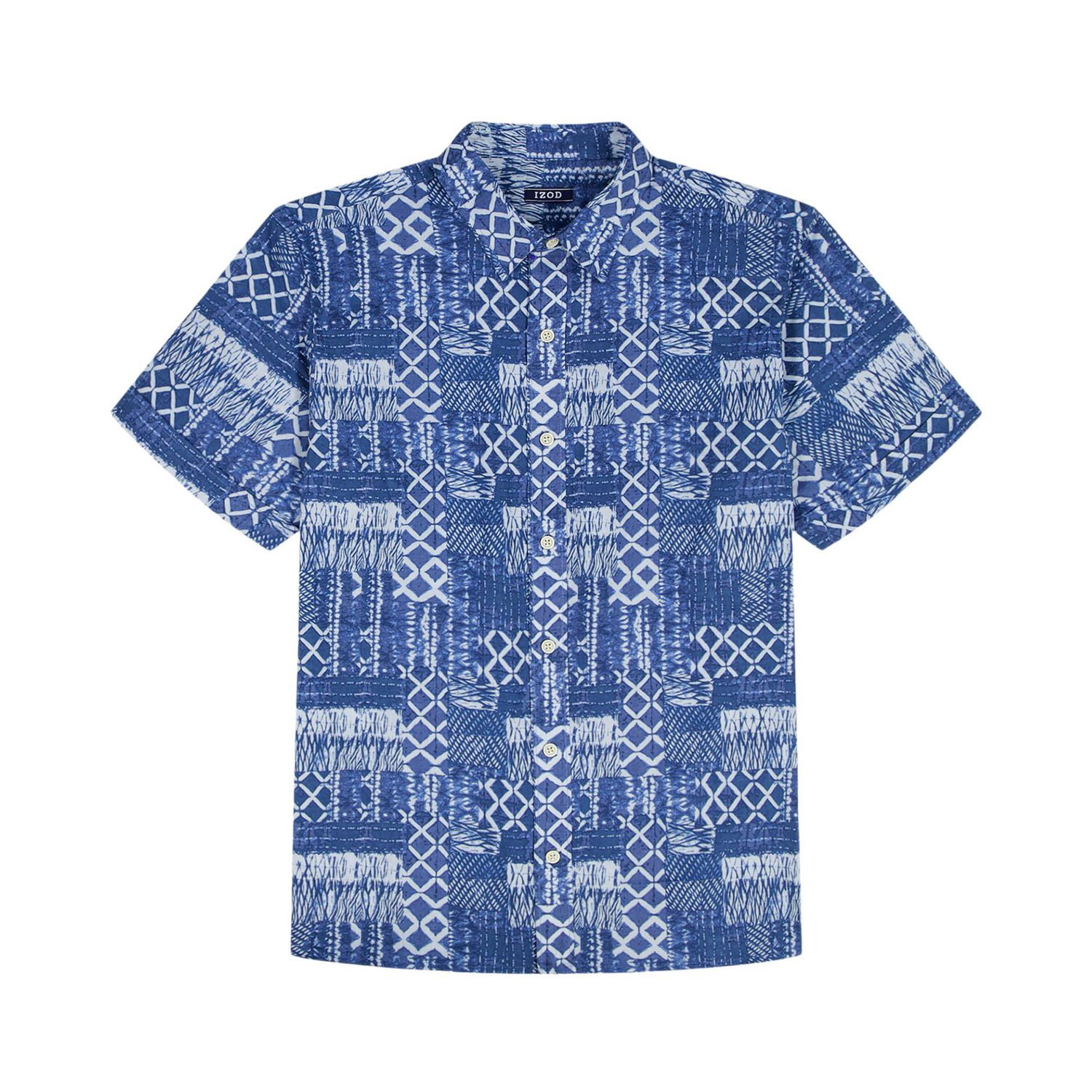 IZOD S/S SALTWATER DUNE TEXTURE