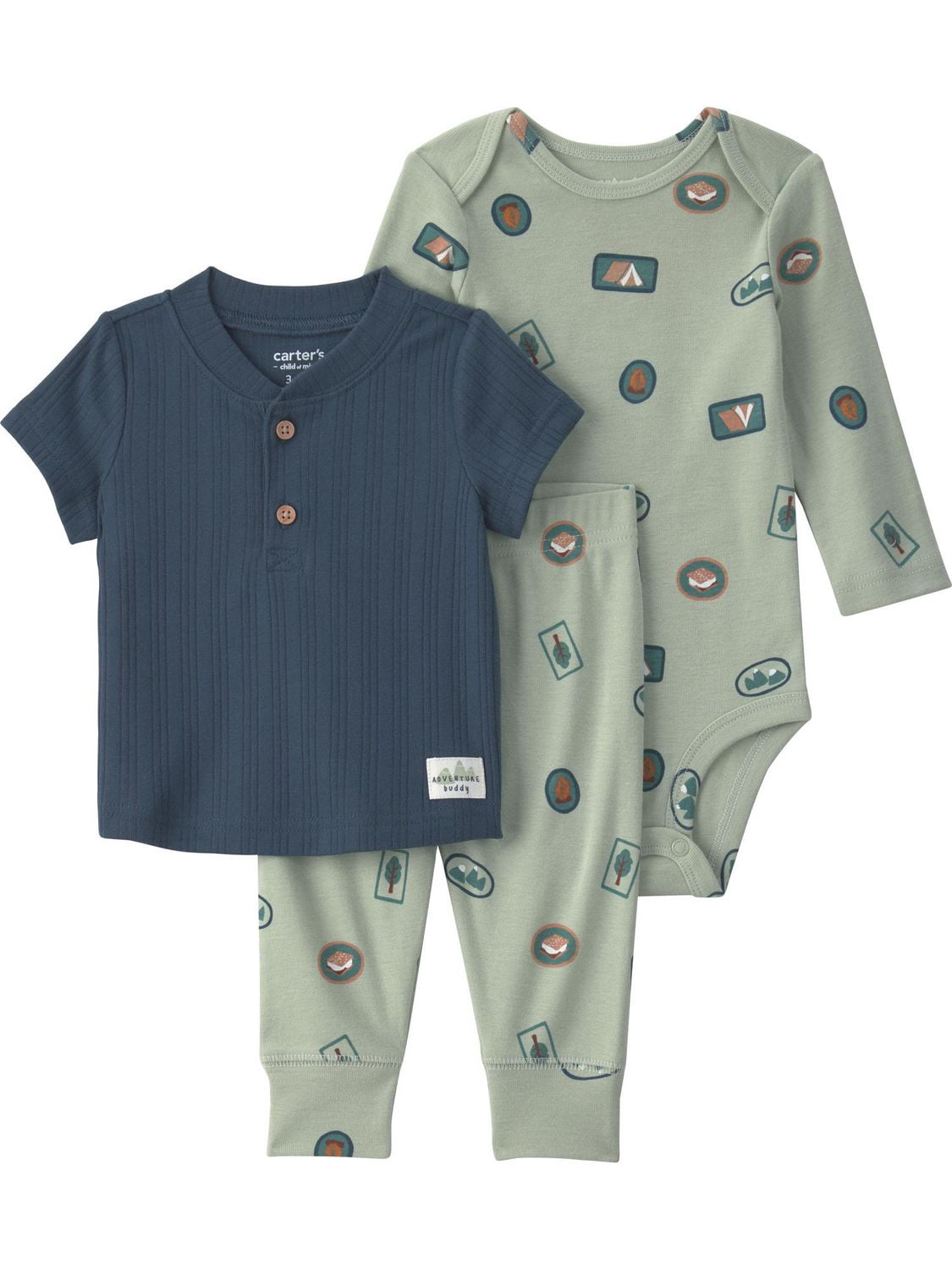Carter's Child of Mine Baby Boy 3-Piece Pant Set