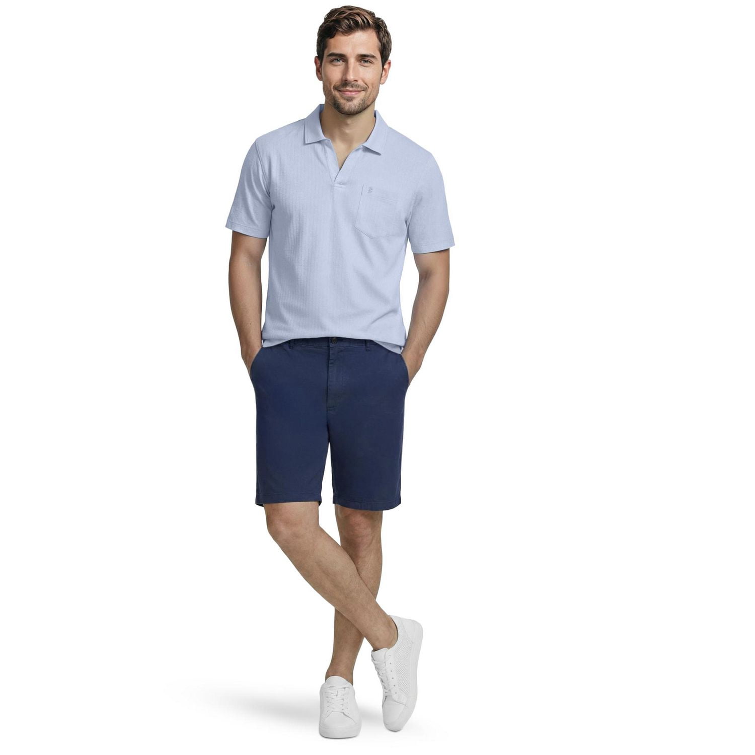 IZOD SEERSUCKER POLO