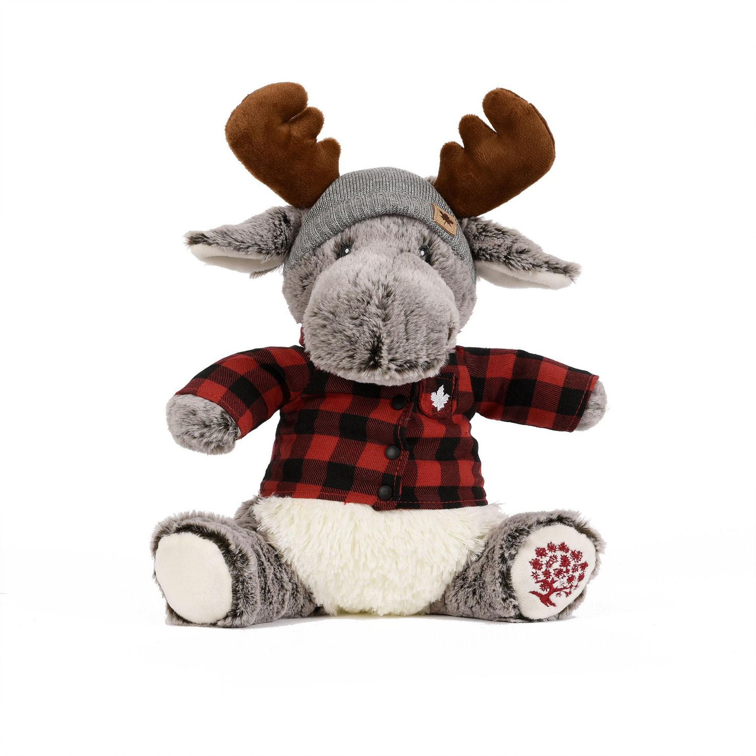 lumberjack moose stuffed animal