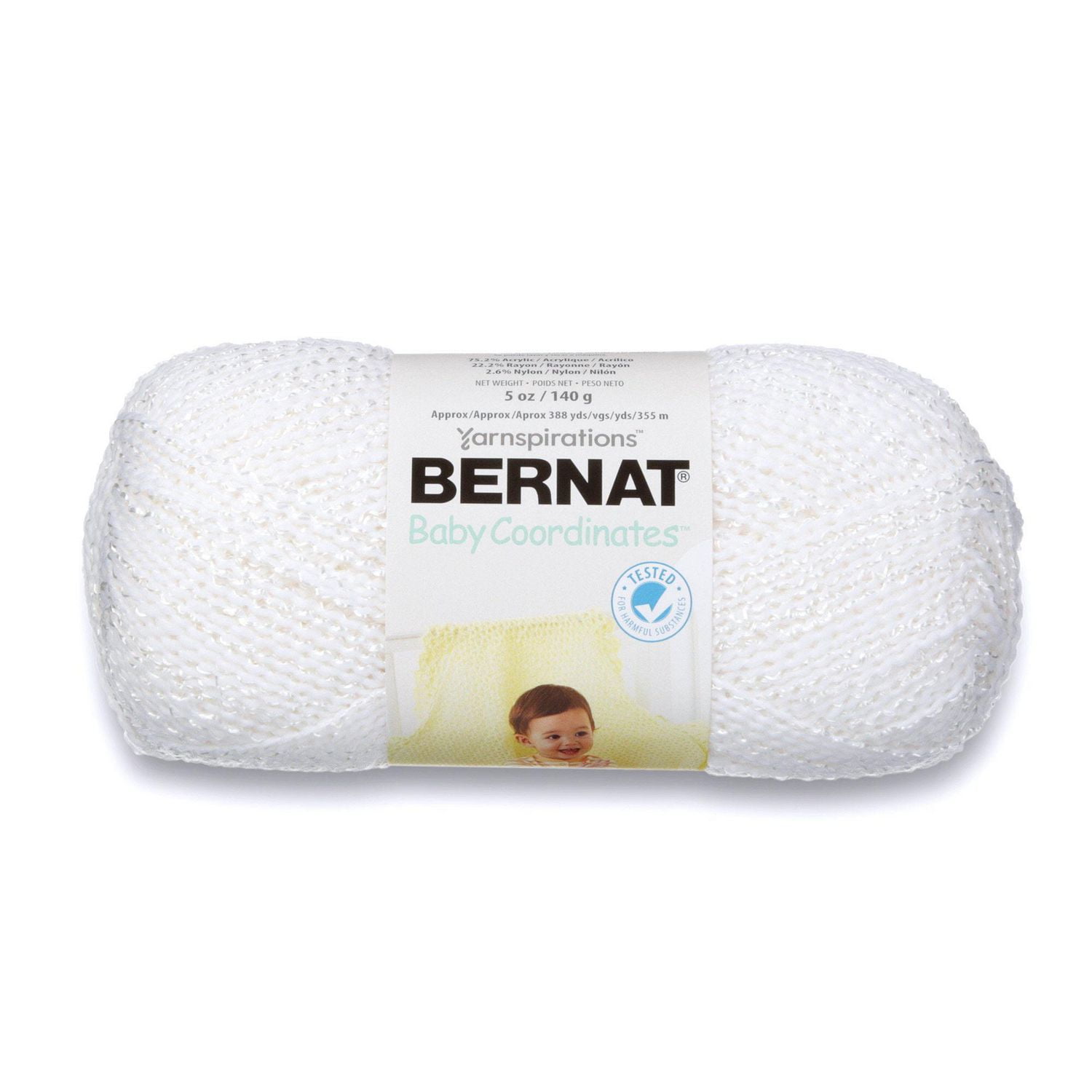 BERNAT BABY COORDINATES YARN (140G/5OZ), WHITE Walmart Canada