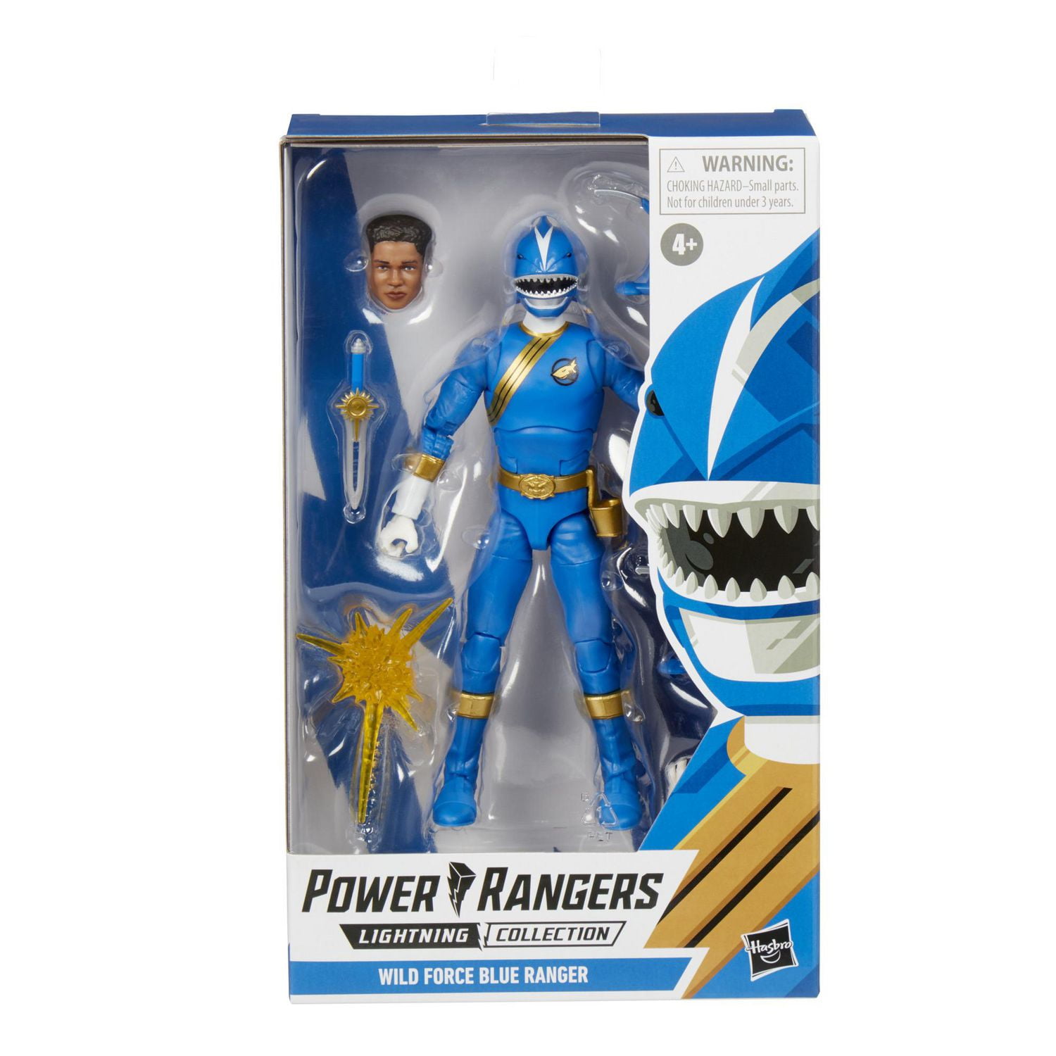 Power Rangers Lightning Collection Wild Force Blue Ranger 6 Inch