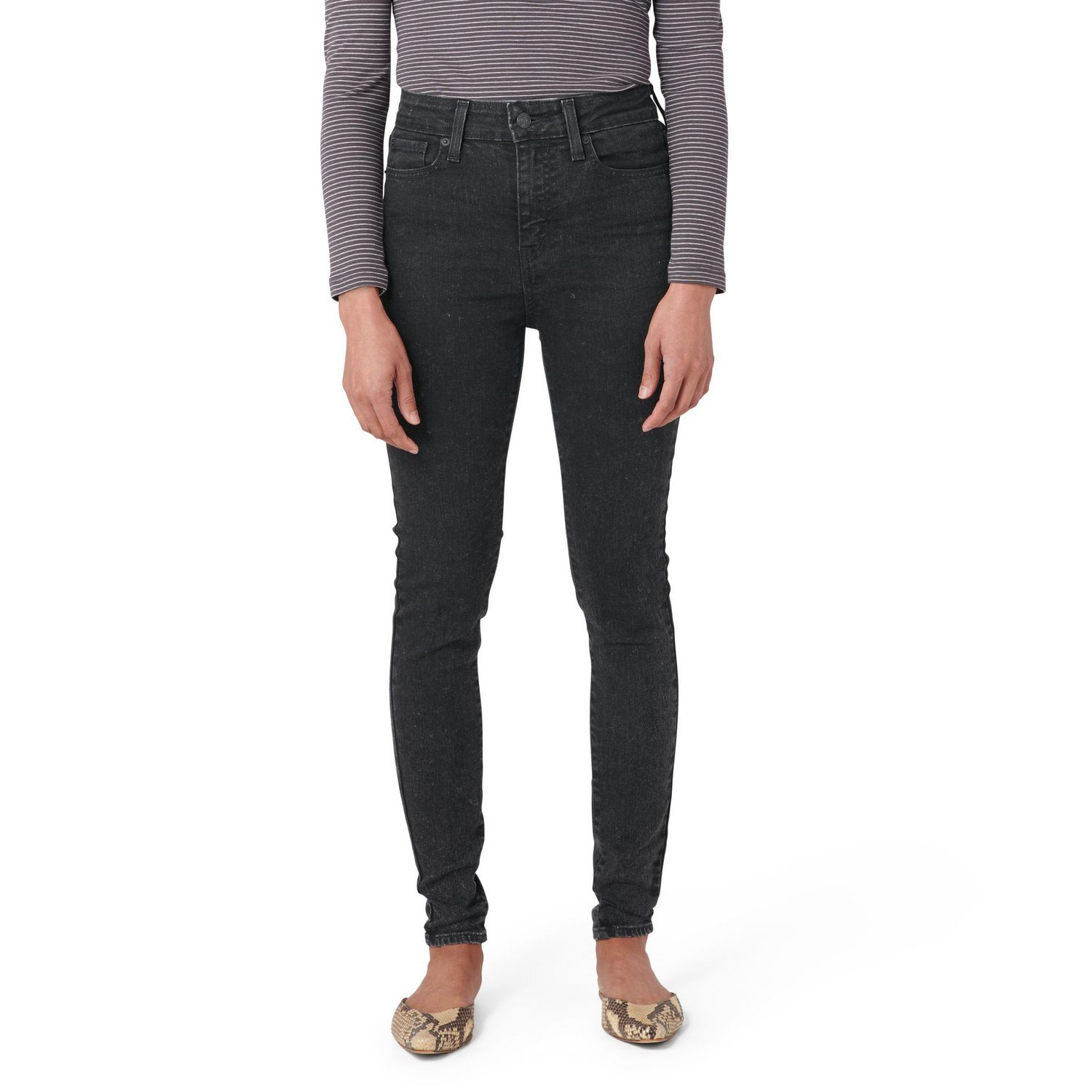 Signature by Levi Strauss & Co.™ Juniors' High Rise Jeggings | Walmart ...