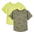 thumbnail image 1 of George Baby Boys' Raglan Tee 2-Pack, 1 of 2