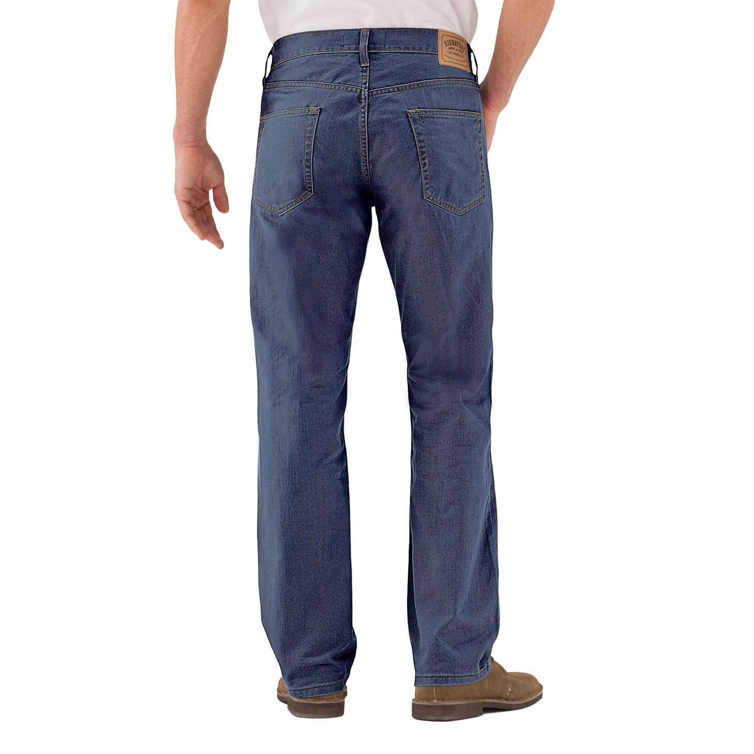 Levi's Jeans Size 34x32 Mens Mid Rise Straight Leg Dark Wash Blue Denim