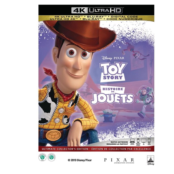 Histoire de jouets 2-Disc 4K Multiscreen Edition (UHD+BD+DIGITAL CODE)