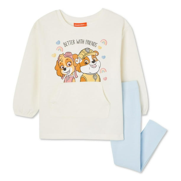 Ensemble 2 Pièces Paw Patrol Nickelodeon Pour Fille Taille 12 Mois - Neuf Avec étiquettes