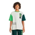 thumbnail image 1 of Minecraft Boys' Colour Blocking Tee, 1 of 3