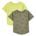 thumbnail image 1 of George Toddler Boys' Raglan Tee 2-Pack, 1 of 2