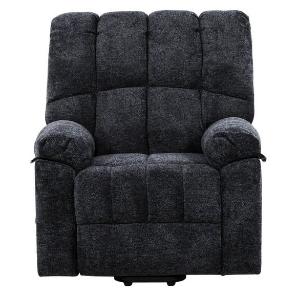 Fauteuil élévateur électrique Arnold de 36 po, noir minuit, avec télécommande filaire