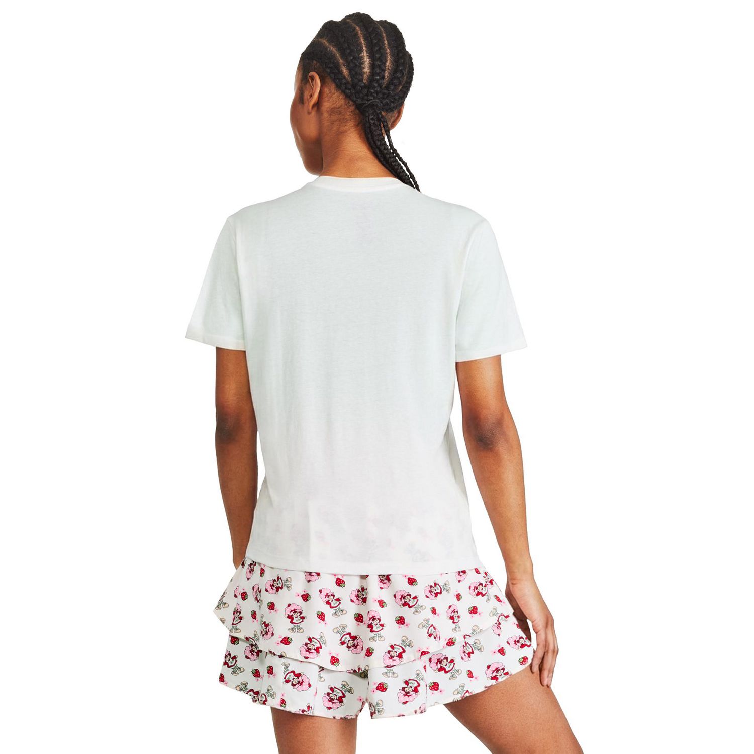 T-shirt à imprimé graphique Fraisinette pour femmes