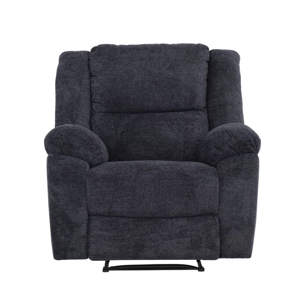 Arthur 40 in. Manual Rocker Recliner in Midnight Fabric - Walmart.ca