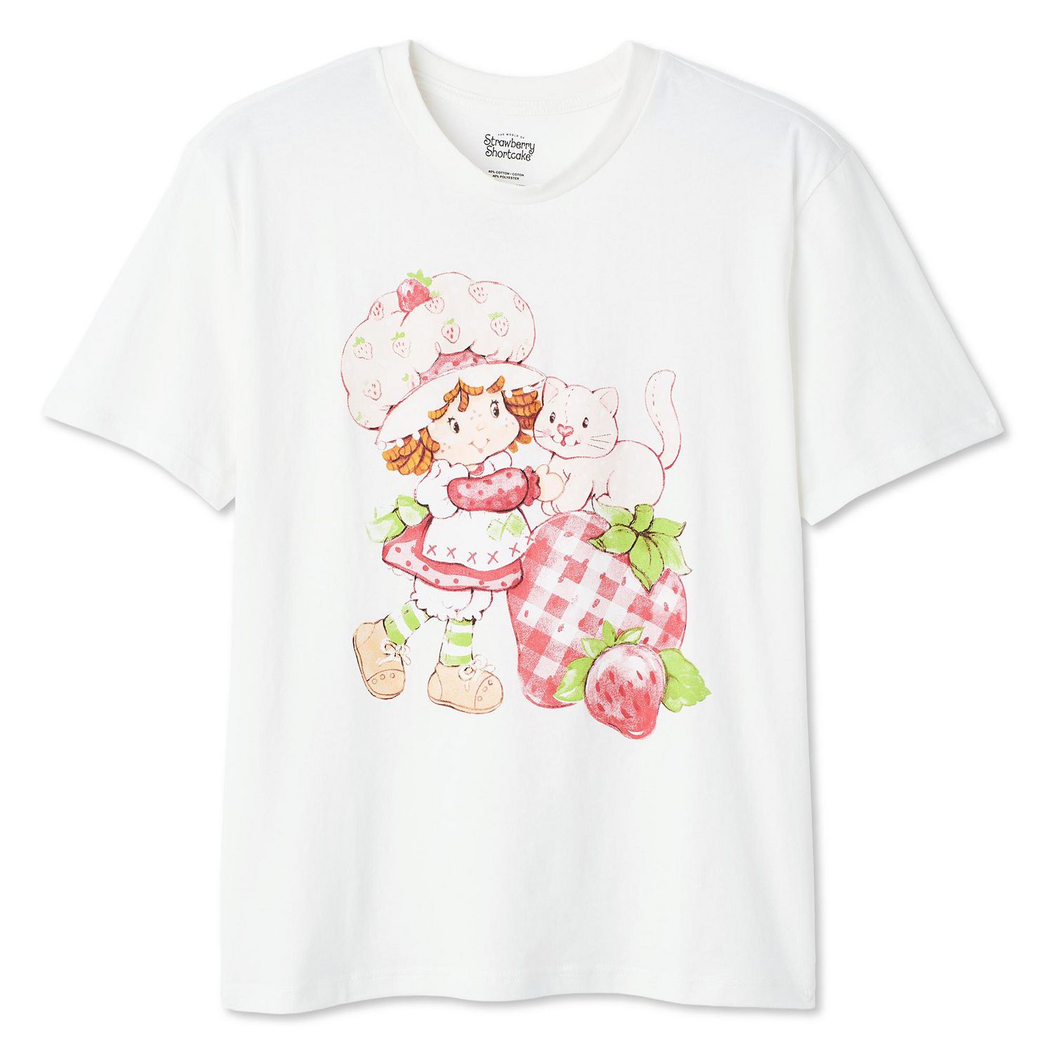 T-shirt à imprimé graphique Fraisinette pour femmes