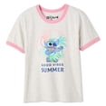 thumbnail image 3 of Disney Women's Stitch Ringer T-Shirt, 3 of 3