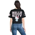 thumbnail image 2 of Sanrio Women's Hello Kitty Cropped T-Shirt, 2 of 3