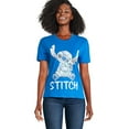 thumbnail image 1 of Disney Women's Stitch Graphic Tee, 1 of 3