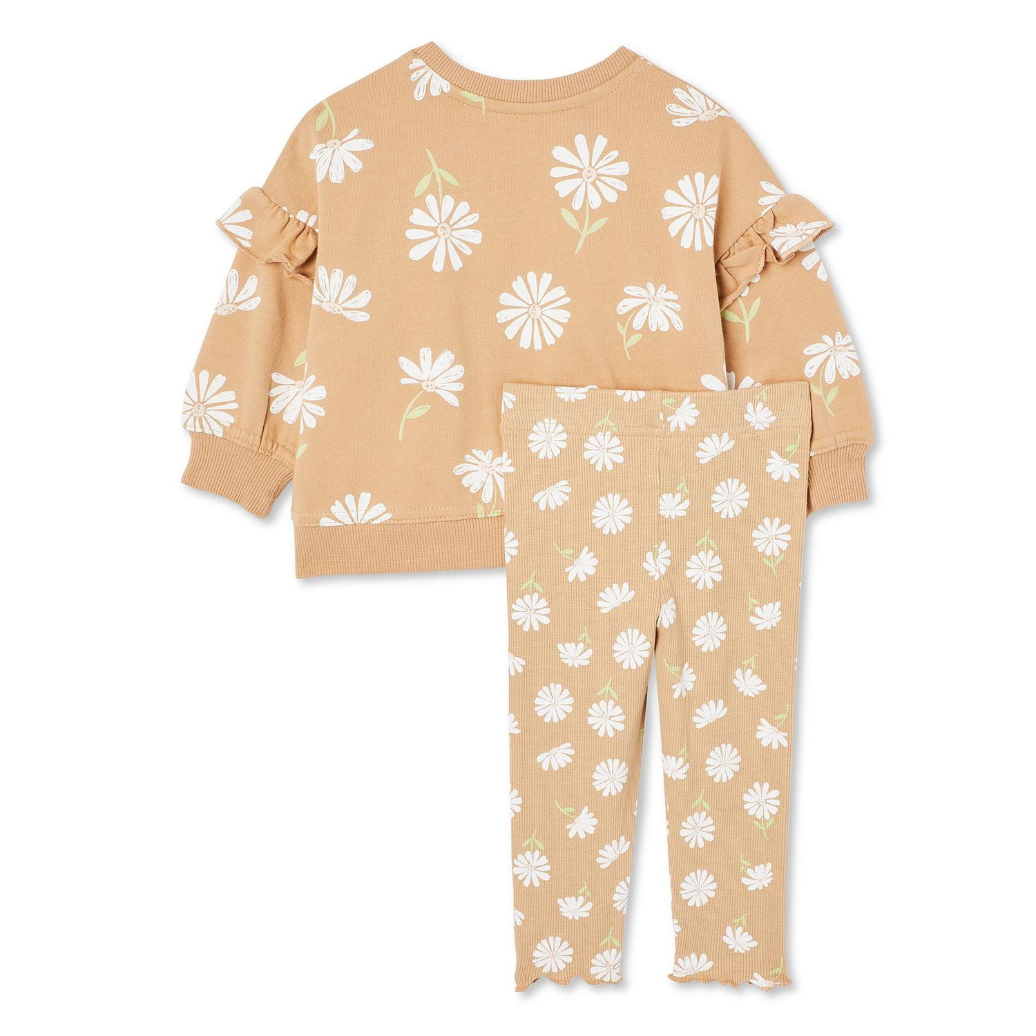 George Baby Girls' Sweater 2-Piece Set, Sizes 0-24 months