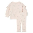 thumbnail image 2 of George Baby Girls' Sweater 2-Piece Set, 2 of 2