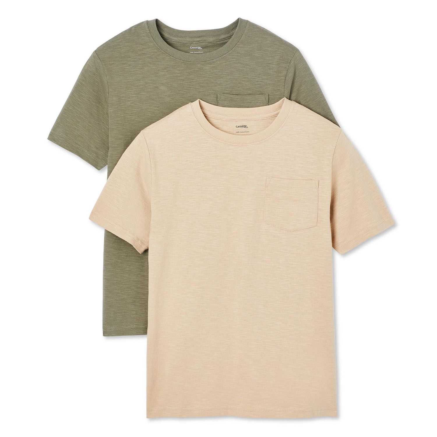 George Boys' Short Sleeve Tee 2-Pack