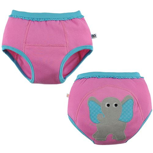 BIG ELEPHANT Baby Potty Training Pants Underwear for Girl's - 100% Cotton,  2T : : Clothing, Shoes & Accessories