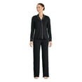 thumbnail image 1 of George Women's Notch Collar Pajama 2-Piece Set, 1 of 6