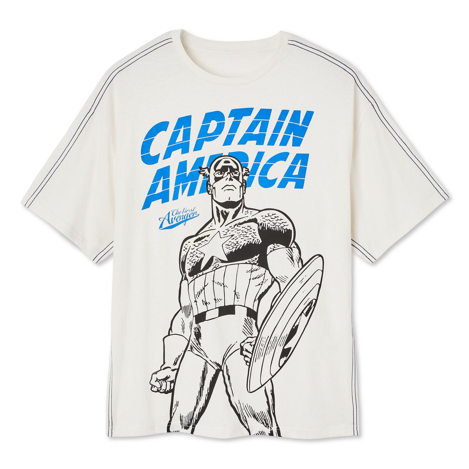 Marvel Men's Captain America Graphic Tee