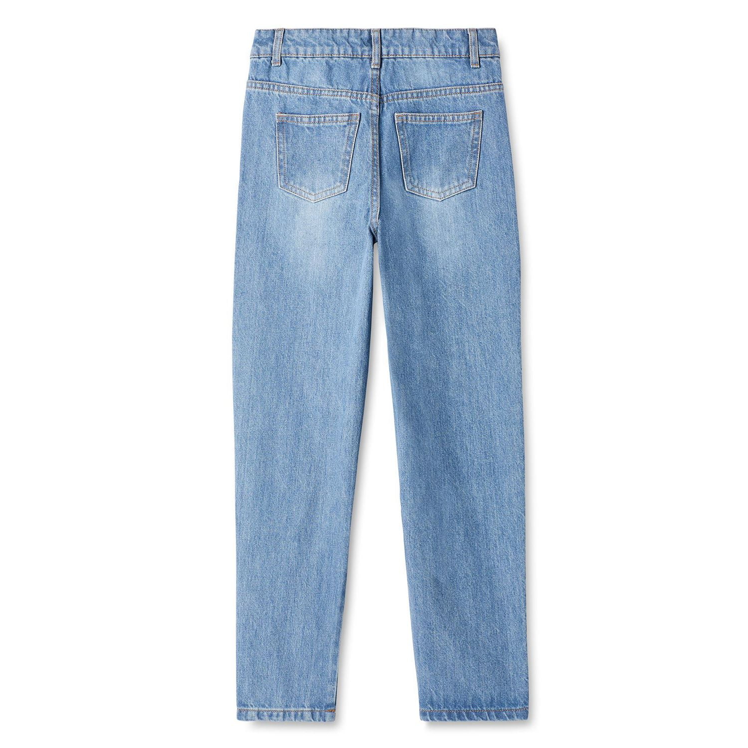 George Girls Two Tone Mom Jean Walmart